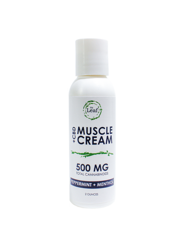 Muscle Cream Peppermint Menthol 500mg 2oz