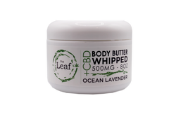 CBD Body Butter Whipped Ocean Lavender 8oz 500mg