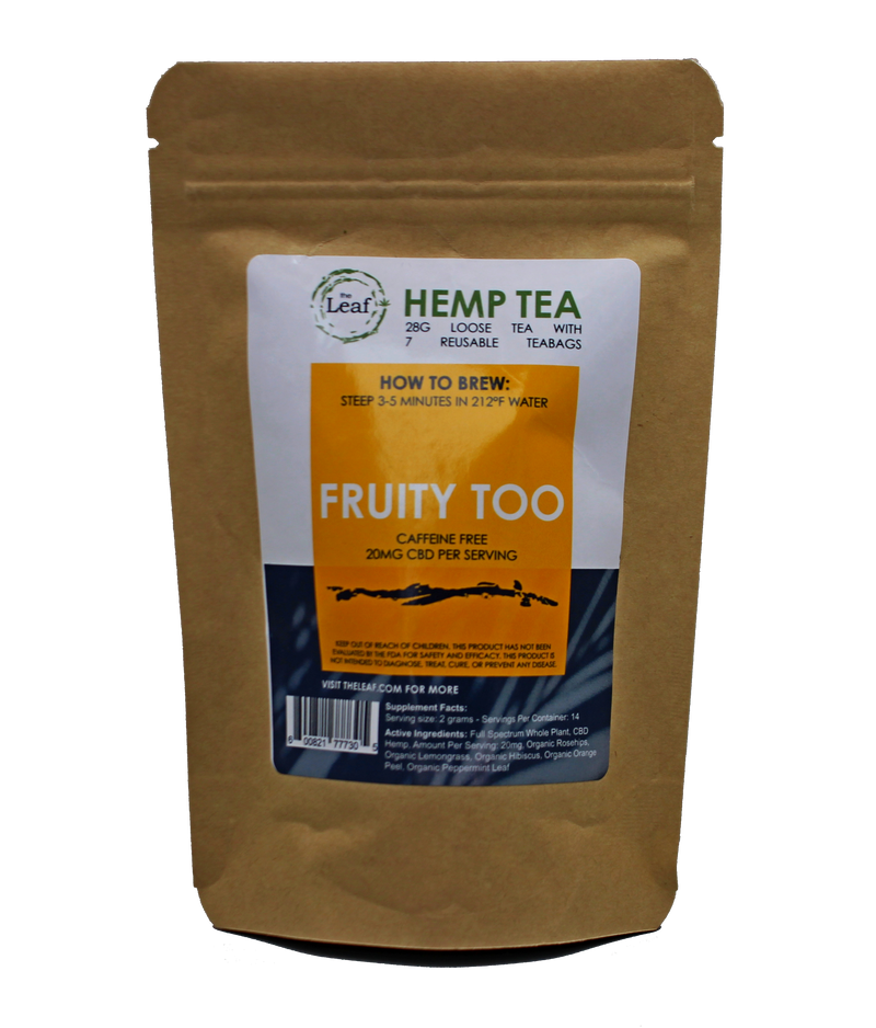 Organic Fruity Too Hemp Tea 28g
