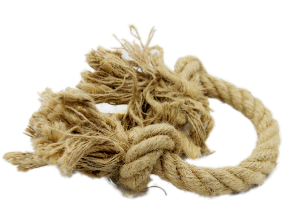 Large Rope toy for Dogs made from Hemp