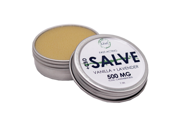 Hemp Oil Salve Vanilla Lavender - 1oz 500mg